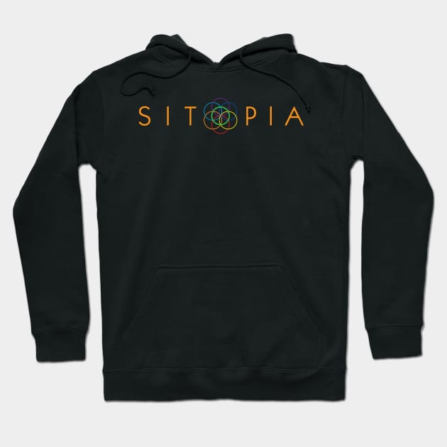 Sitopia White Shirt Hoodie by sitopia